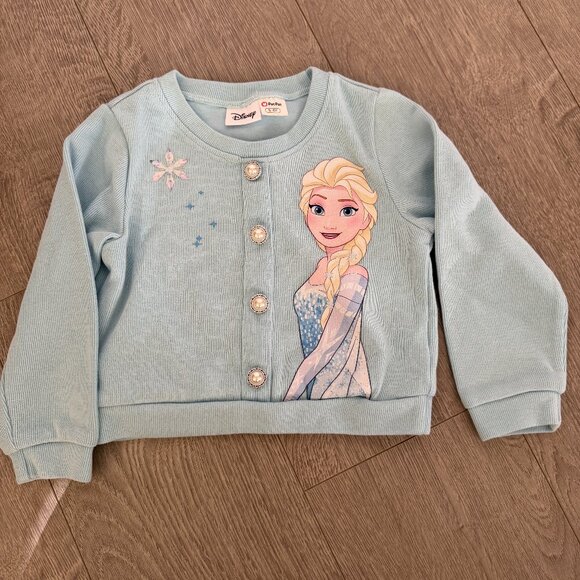Disney Other - Disney Frozen Elsa Cardigan Size 5 6 Years PatPat